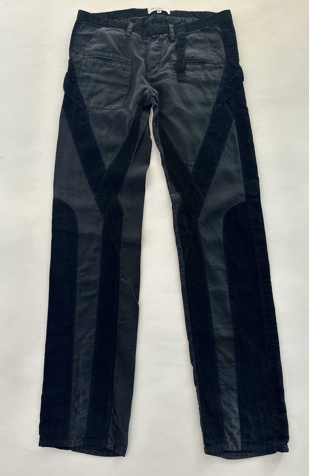 Vintage Balenciaga Le Dix 2002 Rare Black Cargo Pants by Nicolas Ghesqére, FR38 image 6