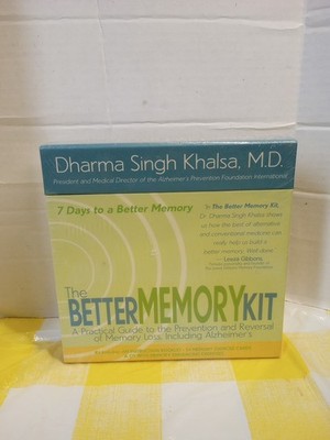 The Better Memory Kit A Practical Guide to the Prevention and Reversal of Memory