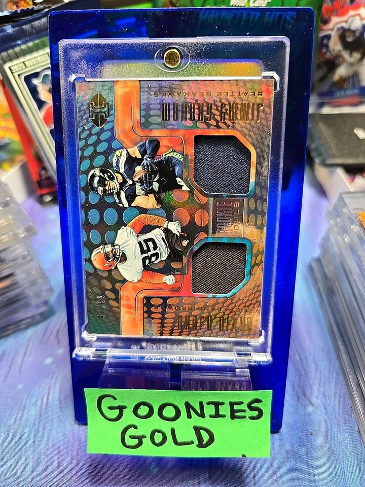 David Njoku And Jimmy Graham Game Warn Patch Card "17 Panini- Mt10 Condition - Image 2 of 3