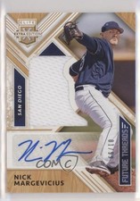 2018 Panini Elite Extra Edition Gold 1/99 Nick Margevicius #FTSA-NM Auto 0a2