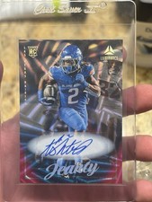 2025 Panini Luminance Football Ashton Jeanty Auto Rookie Vivid /10 SSP Raiders