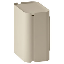 IKEA FLORSJÖN Waste Bin Beige Small Plastic Rubbish Bin Bathroom Kitchen New
