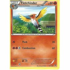 9/119 Fletchinder Uncommon: Pokemon Trading Card Game XY-04 Phantom Forces