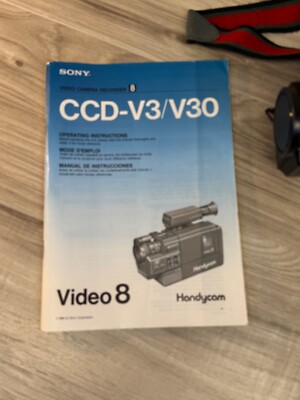 Sony CCD-V3 Handycam Video 8 Camera Recorder 