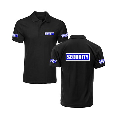 Security Classic Poloshirt, Doorman Bodyguard Uniform Workwear Unisex Polo