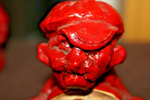 RARE? VINTAGE 1973 HANDMADE Art Pottery Tic Tac Toe Game ONE OF A KIND? SAMPLE - Picture 10 of 12