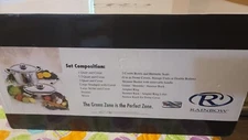 Rainbow 19 Piece 24 Element Stainless Steel cookware Set  Brand new, in box