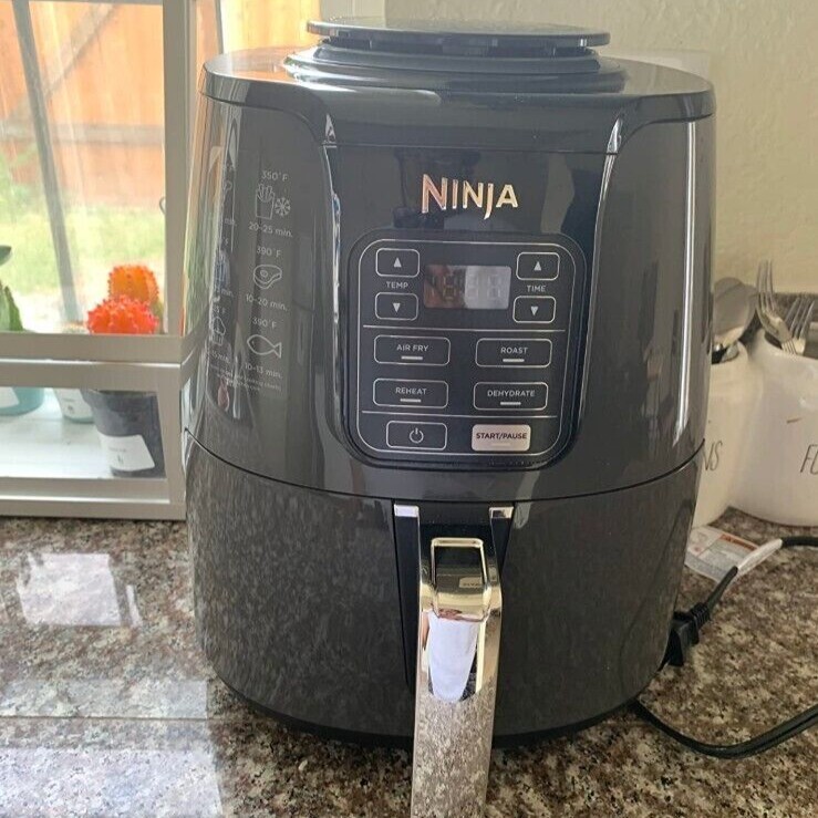 Introducing the Sleek Ninja 4QT Air Fryer: Unleash Flavorful