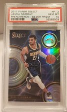 2017 JAMAL MURRAY Select Phenomenon Silver Prizm PSA 10 Nuggets 2nd Year