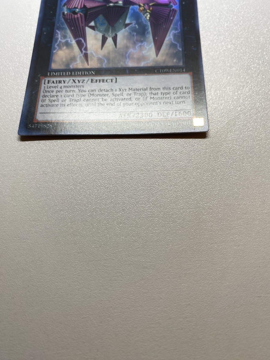 Yu-Gi-Oh! Number 16: Shock Master Limited Edition Super Rare