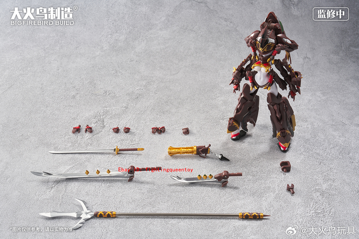 BIG FIREBIRD BUILD INSECT MECHA GIRL IMG-01 Transformable Model