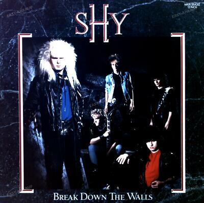 Shy - Break Down The Walls Maxi (VG+/VG+) '