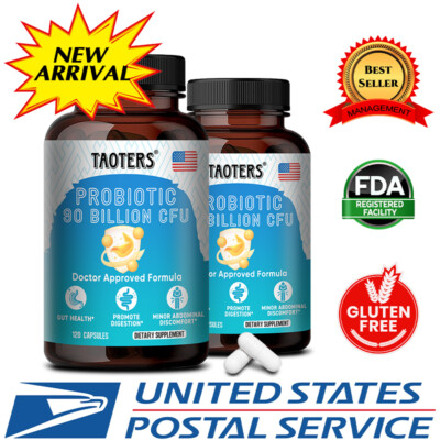 Prebiotic&Probiotics 90Billion-Constipation&Bloating Relief,Boosts Immune System