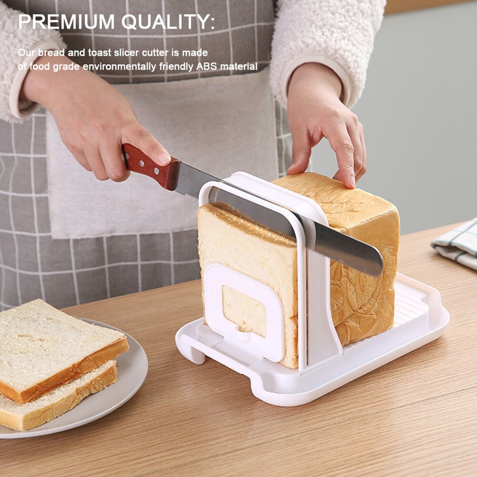 Adjustable Toast Slicer Multifunctional Sandwich Slicing Tool for
