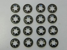 16 X lawn mower  wheel retainer push speed clips heavy dty suit honda rover 