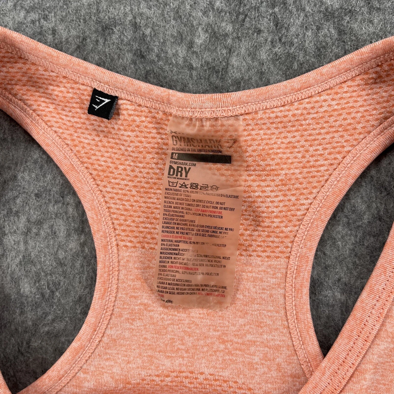 gymshark dry ombre tank-bra