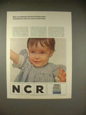 1966 NCR Total System Computer Ad - See More of Kids
