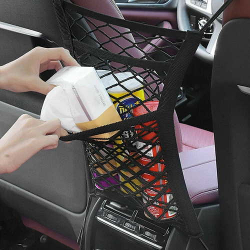 Netting Bag – (Car must-have) Universal Elastic Mesh Net trunk Bag 2025 Upgraded - Picture 6 of 9