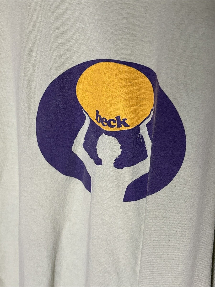 Vintage Y2K Beck T Shirt Music Musician Mellow Gold Odelay Sea