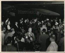 1960 Press Photo General Charles De Gaulle of France at Moisant Airport