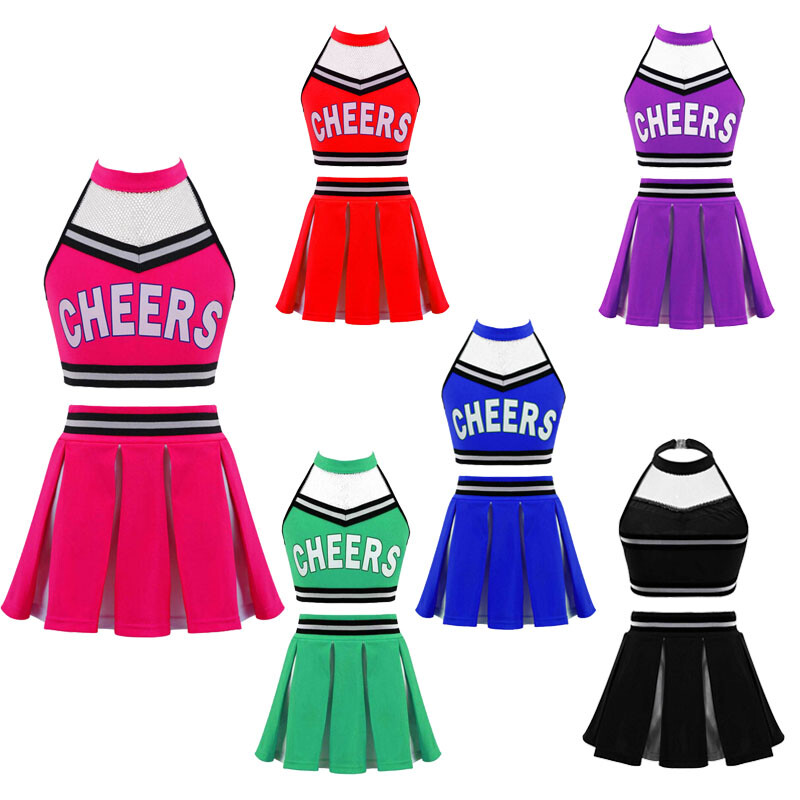 Cheerleading Crop Tops