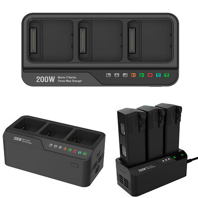 For DJI Mavic 3/3 Pro/3 Classic Drone Battery Charger 200W Fast Charging  Station