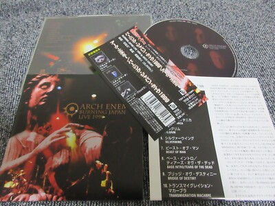 ARCH ENEMY / burning Japan live 1999 / JAPAN LTD CD OBI | eBay