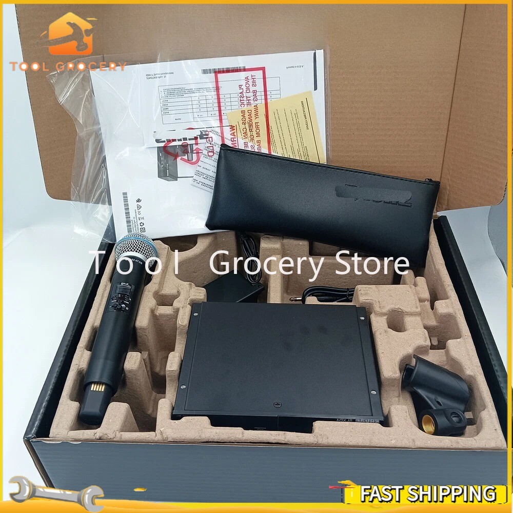 Wireless Handheld Vocal System SLXD4 with Beta58A Mic Express New