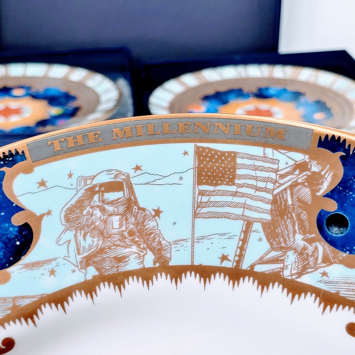 Collectors PLate Celebrate The Millennium 2000 AD Fine Bone China