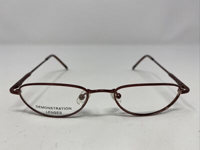 Eye Q SW407 BURGUNDY 47-18-140 Metal Full Rim Eyeglasses Frame /D20
