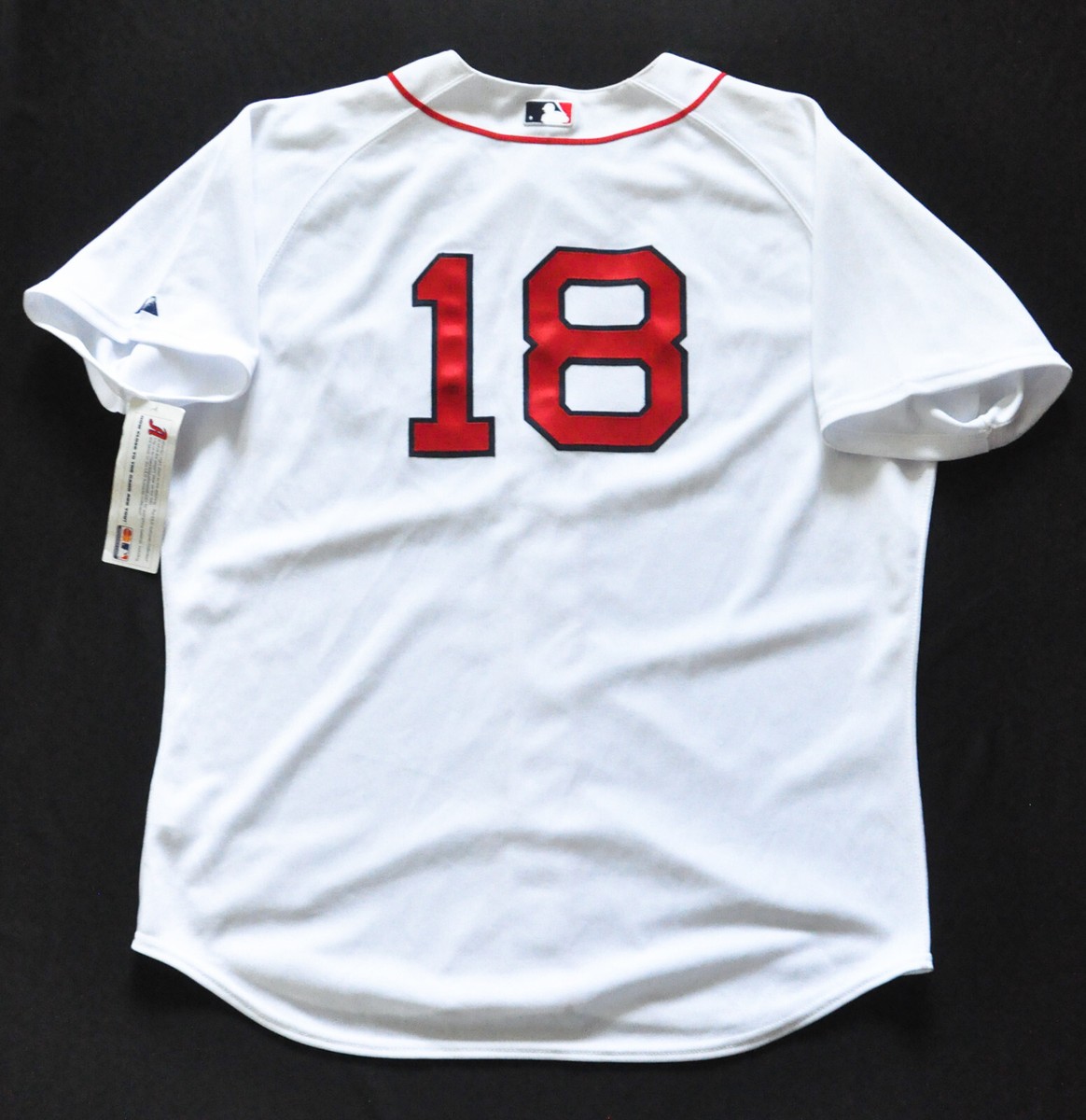 18 Boston Red Sox Majestic Jersey Authentic Sewn Men 52 2XL NWT