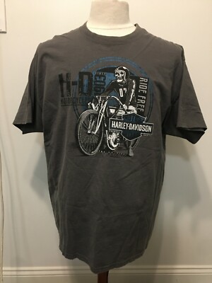 Harley Davidson Ride Free Men's Short Sleeve T-Shirt, O'Fallon IL