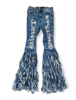 Purple Candy jeans womens size L 