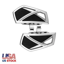 Motorcycle Front Highway Foot Pegs Pedal Rests Mini Boards Floorboards For Honda