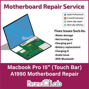 Apple MacBook Pro 15" (2019) Touch Bar A1990 Mainboard REPARATUR SERVICE