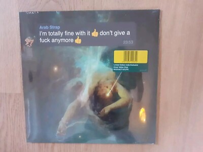 Arab Strap - Yellow LP + Signed Artprint ''I'm totally fine with it'' Vinyl