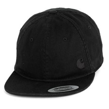 Carhartt WIP Logo Cap Black Snapback 