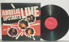 ANGELIC UPSTARTS: Live LP VG+ Original 1981 Vinyl EMI ZEM102 Oi! Punk Plays Well