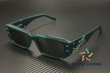 MCM WORLDWIDE MW0013 96N Acetate Shiny Dark Green Green 53 mm Unisex Sunglasses