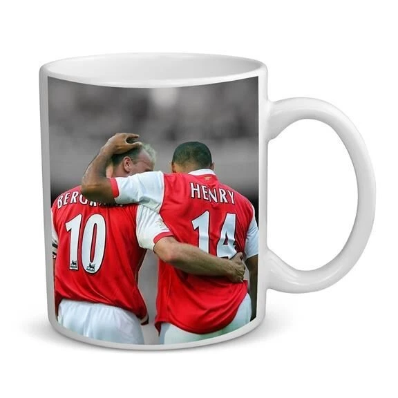 A1 POSTER ART Thierry Henry and Dennis Bergkamp 4 Coffee Tea Cup Mug