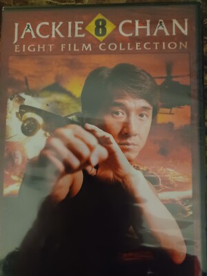 Jackie Chan: Eight (8) Film Collection (DVD, 2-Disc Set), NEW