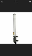 L-com 2.4/ 5.8 GHz 9 dBi Dual Band Omni Antenna Omnidirectional N-Female Outdoor