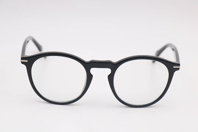 Muse Zenith Shiny Black Round 35-003020 Eyeglasses Frames 49-22-145