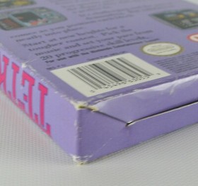 TETRIS NES Nintendo 1989 Completo Original Cl&aacute;sico Vintage Caja Videojuego 