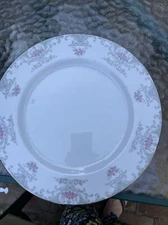 Mikasa VALENTINE  10 1/2"  Dinner   Plate  Japan Vintage  5507