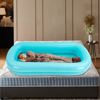 Inflatable Portable Bathtub For Bedridden - Electric Pump HT-196 & Shower Bag