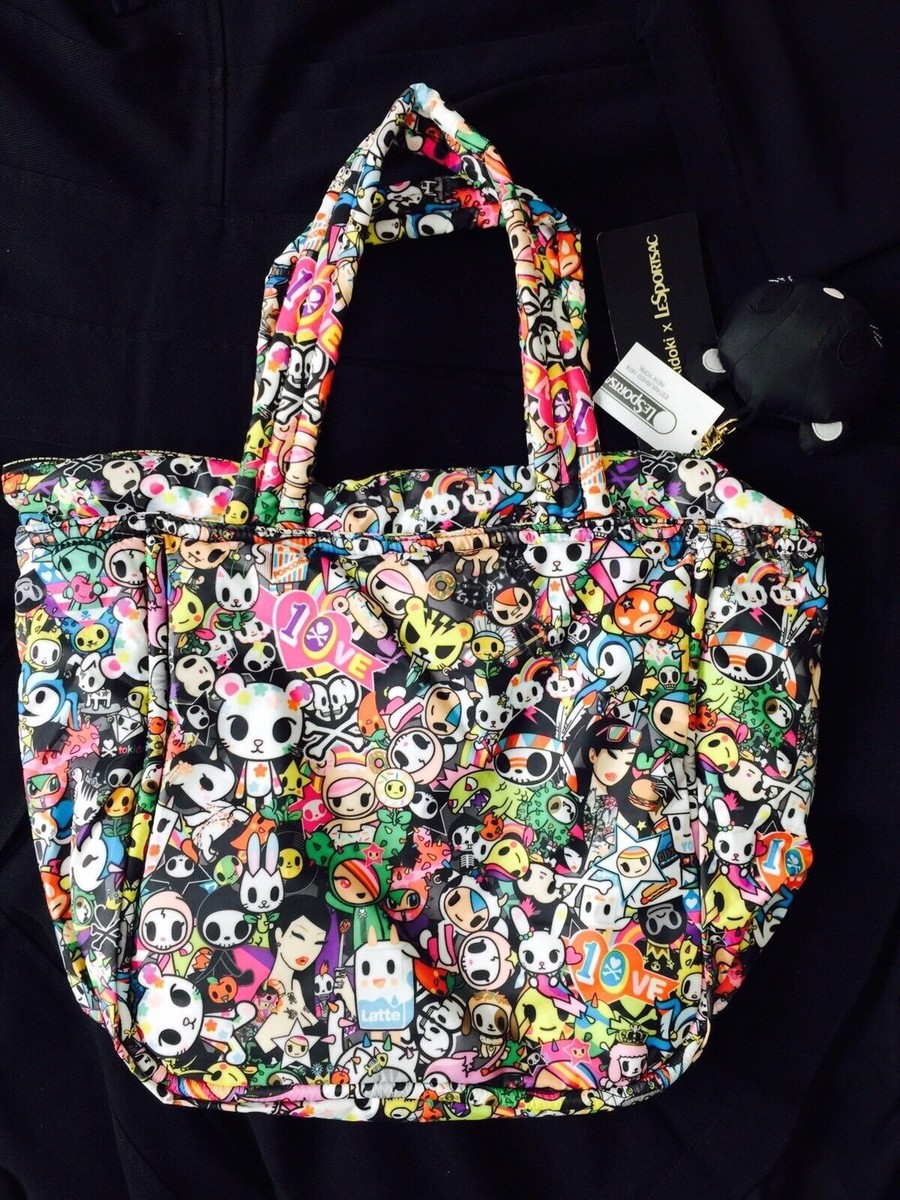 Tokidoki x LeSportSac Nuvola Tote 10 Year Anniversary Tokidoki NEW