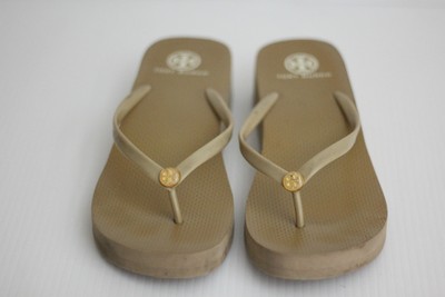 rubber wedge flip flops