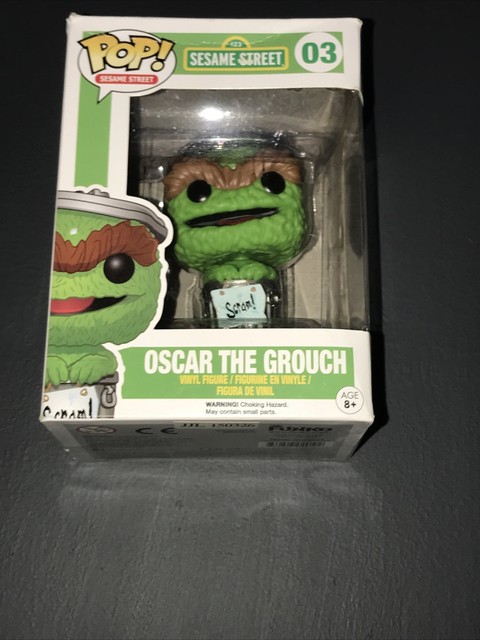 Funko POP TV: Sesame Street Oscar the Grouch Action Figure for sale online | eBay