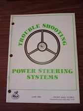 1984 MACK TRUCK POWER STEERING SYSTEM MAINTENANCE MANUAL REPAIR SERVICE BOOK